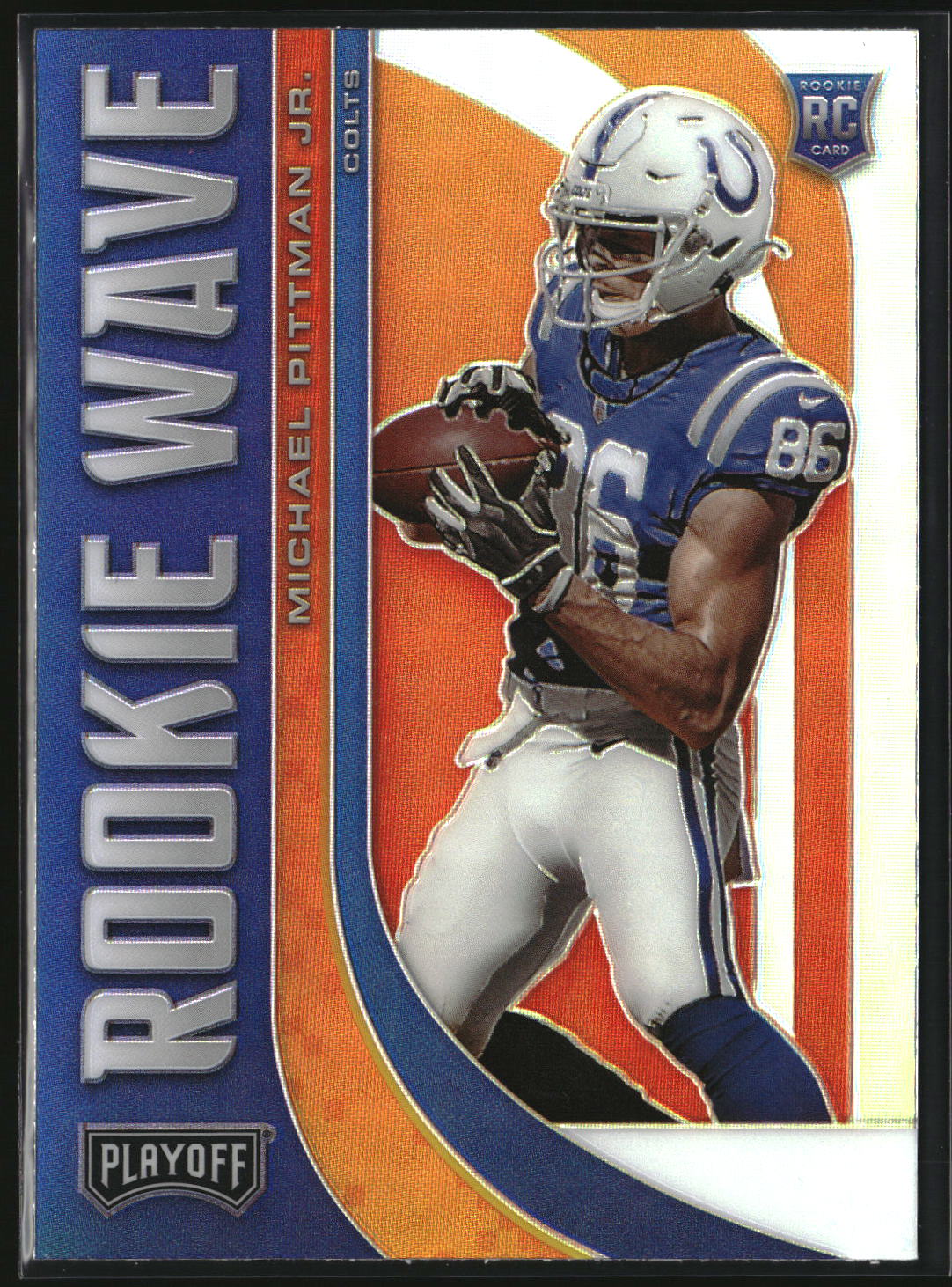 Michael Pittman Jr. 2020 Panini Playoff Rookie Wave Silver #RW-14