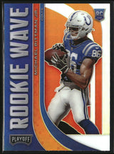 Michael Pittman Jr. 2020 Panini Playoff Rookie Wave Silver #RW-14