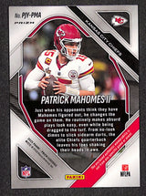 Patrick Mahomes II 2025 Panini Prizm Premier Jerseys Purple Pulsar #PJY-PMA