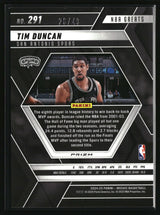 Tim Duncan 2024-25 Panini Mosaic Orange Ice Mosaic #291 #/49