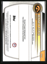Bennett Stirtz 2025-26 Bowman Chrome Autographs Reptilian Orange #CPA-BI #/25