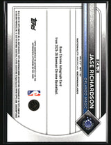 Jase Richardson 2025-26 Bowman Chrome Autographs Mini-Diamond #BCA-JR #/100