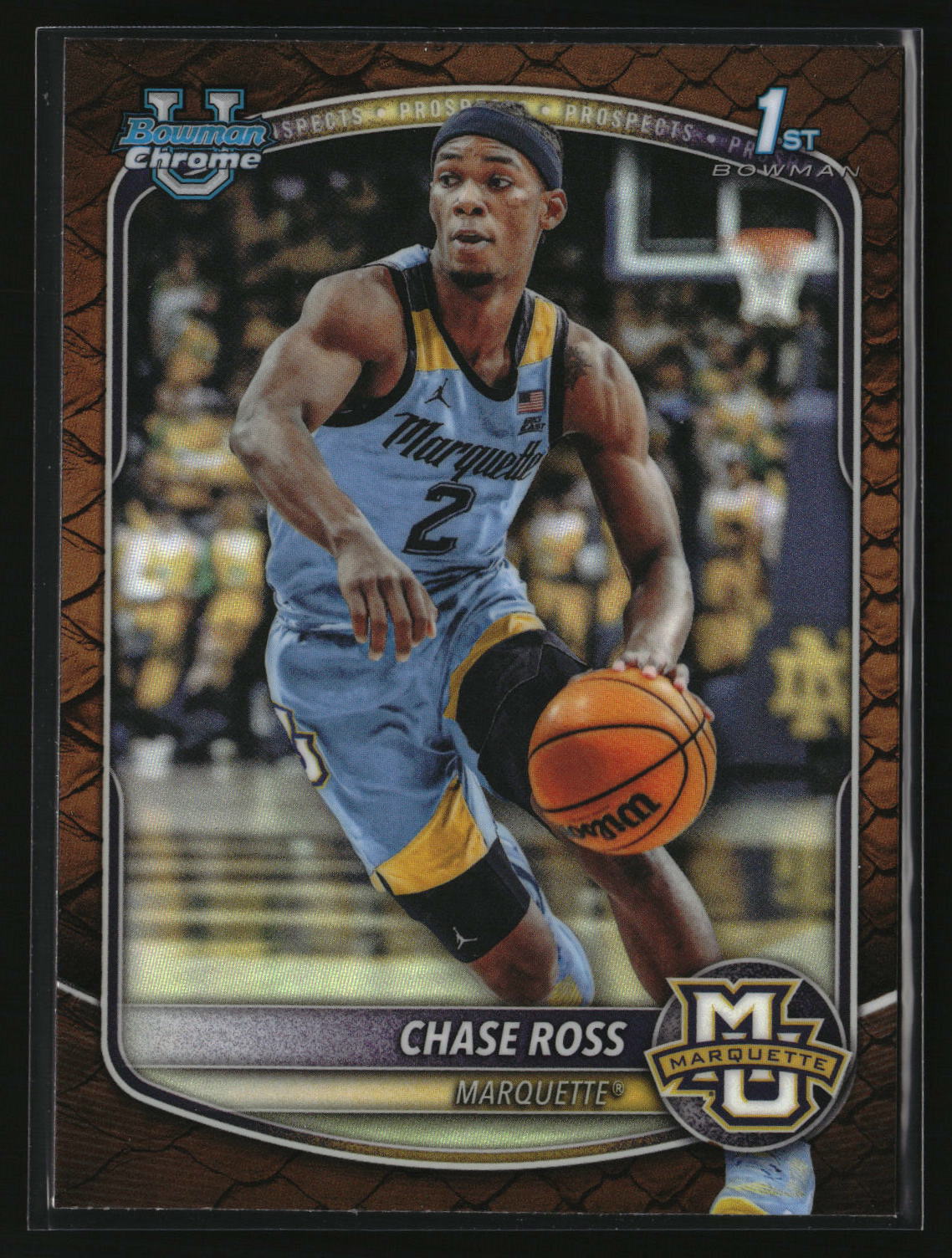 Chase Ross 2025-26 Bowman Chrome Prospects Reptilian Refractor #BCP-54