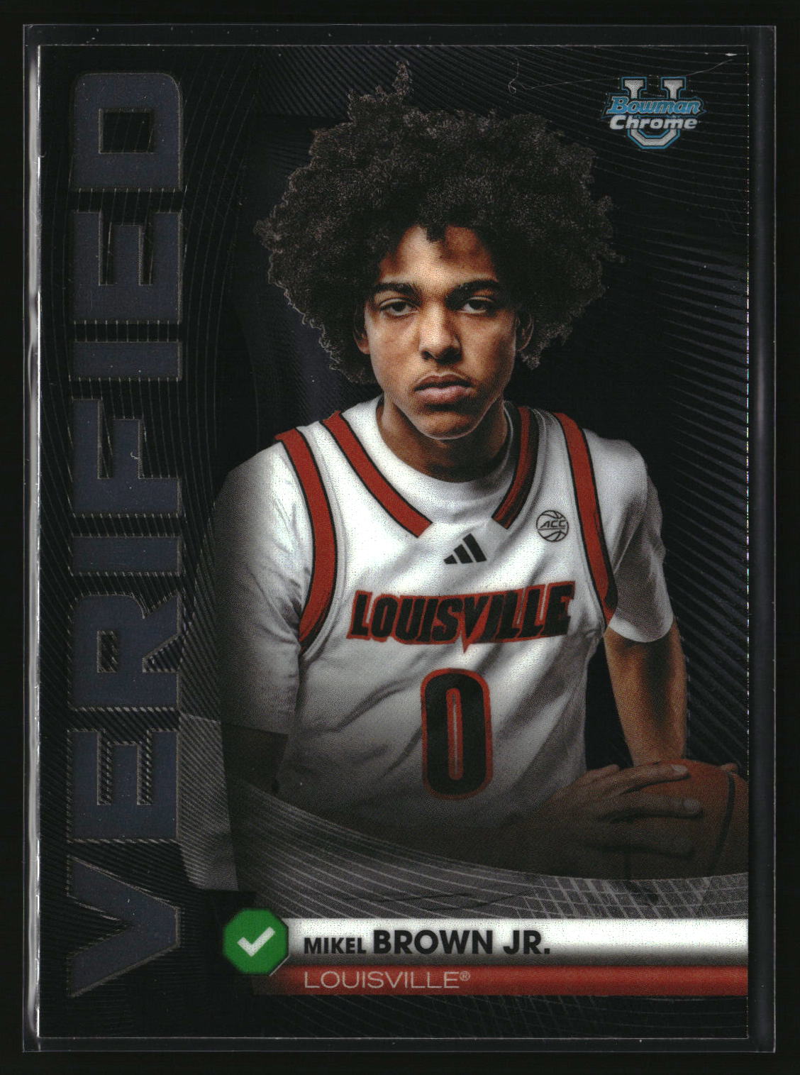 Mikel Brown Jr. 2025-26 Bowman Bowman Verified #BV-11