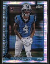Tetairoa McMillan 2025 Topps Chrome Pulsar Refractor #326