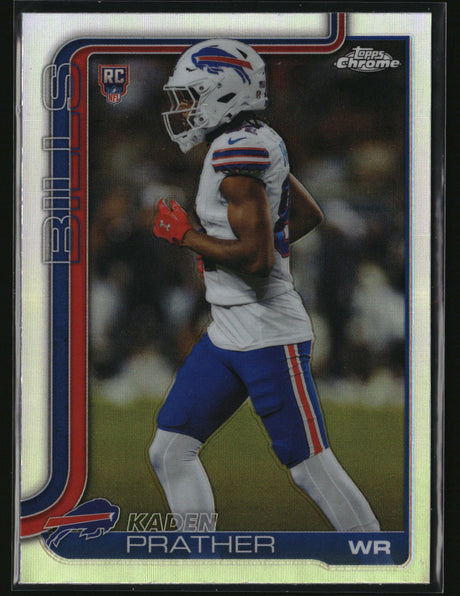 Kaden Prather 2025 Topps Chrome Refractor #394