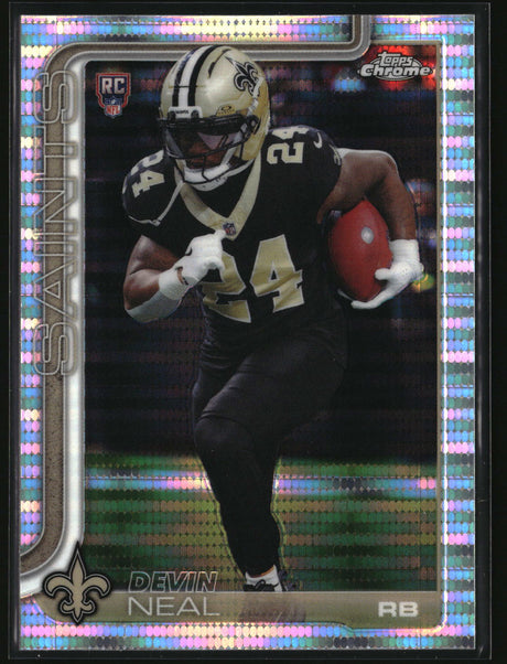 Devin Neal 2025 Topps Chrome Pulsar Refractor #391