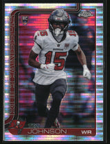 Tez Johnson 2025 Topps Chrome Pulsar Refractor #342