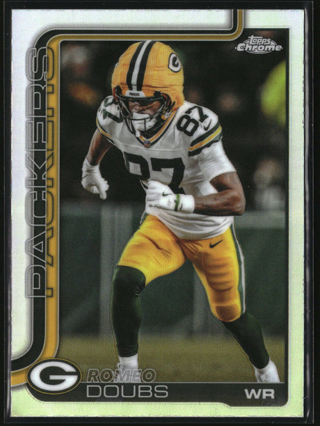 Romeo Doubs 2025 Topps Chrome Refractor #106
