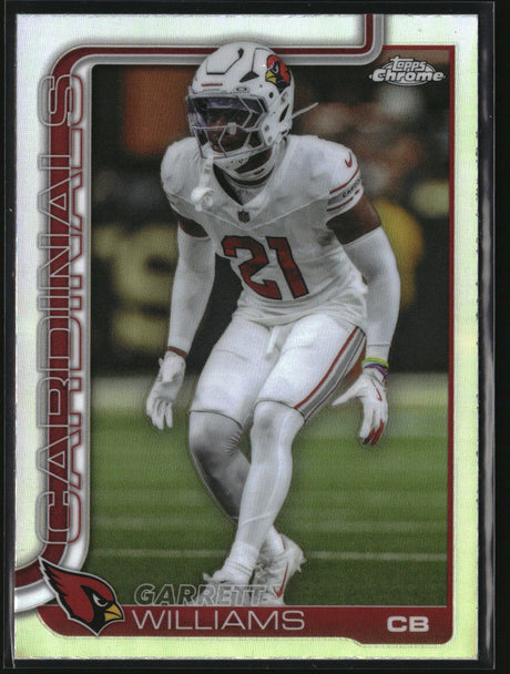 Garrett Williams 2025 Topps Chrome Refractor #6