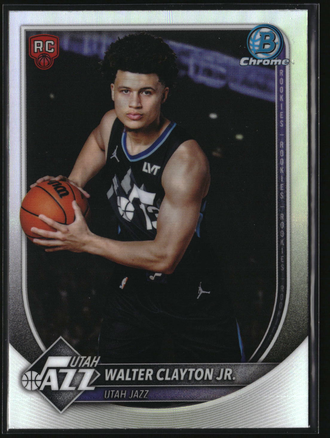 Walter Clayton Jr. 2025-26 Bowman Red Rookie Variations #BRR-18