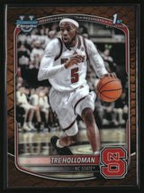 Tre Holloman 2025-26 Bowman Chrome Prospects Reptilian Refractor #BCP-81