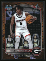 Jeremiah Wilkinson 2025-26 Bowman Chrome Prospects Reptilian Refractor #BCP-70