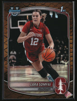 Lara Somfai 2025-26 Bowman Chrome Prospects Reptilian Refractor #BCP-44