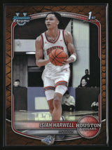 Isiah Harwell 2025-26 Bowman Chrome Prospects Reptilian Refractor #BCP-7