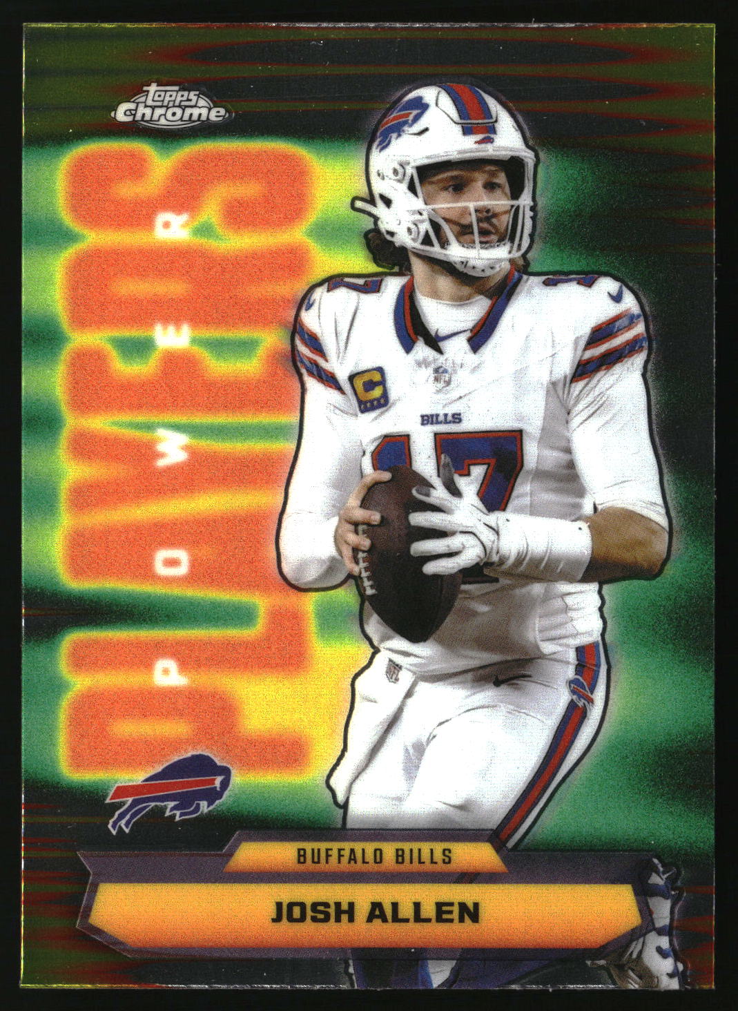 Josh Allen 2025 Topps Chrome Power Players #PP-2