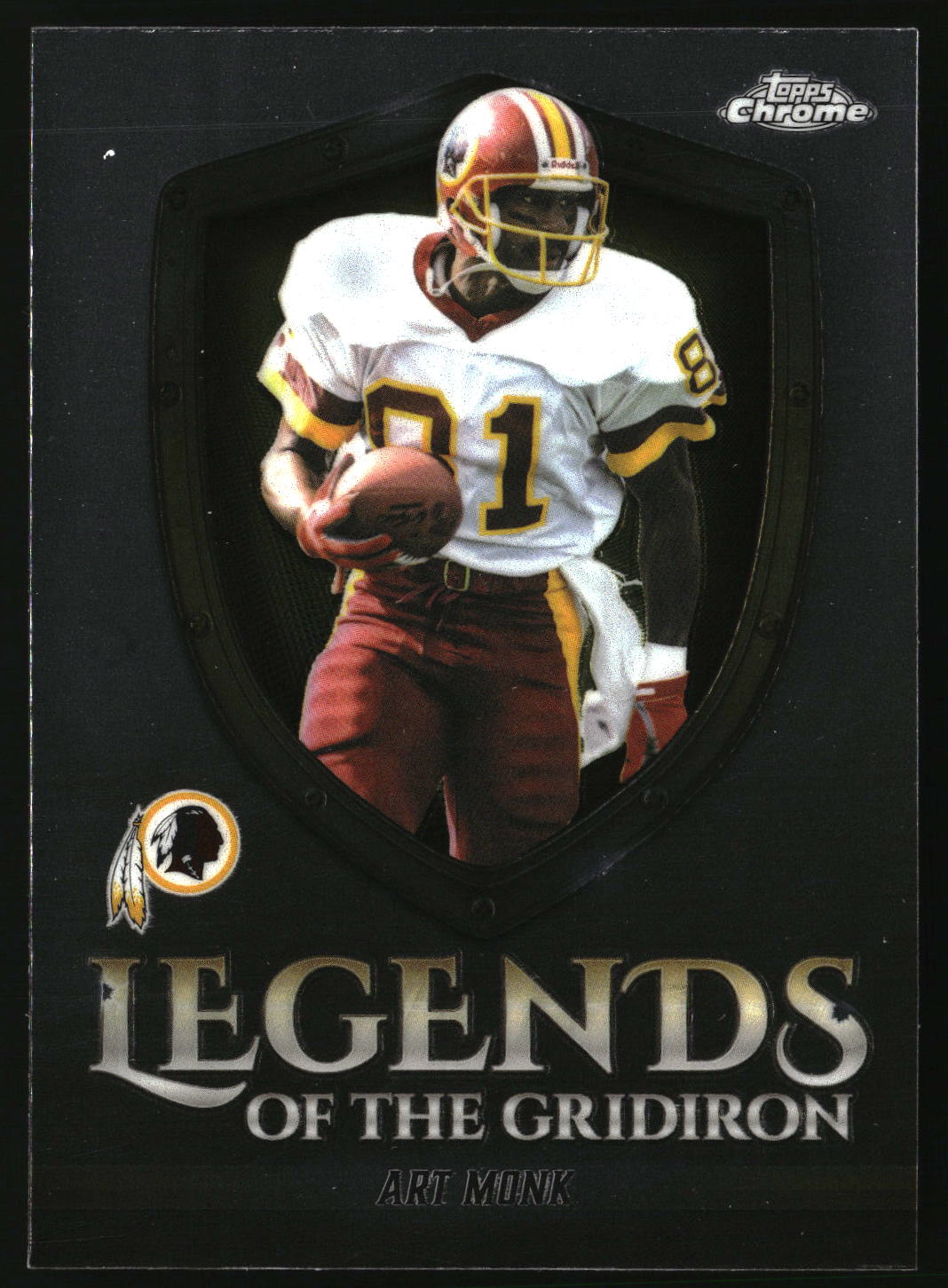 Art Monk 2025 Topps Chrome Legends of the Gridiron #LOG-19