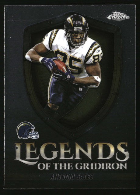 Antonio Gates 2025 Topps Chrome Legends of the Gridiron #LOG-32