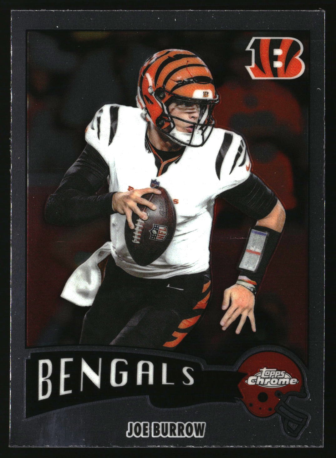 Joe Burrow 2025 Topps Chrome 1975 Topps #1975-7