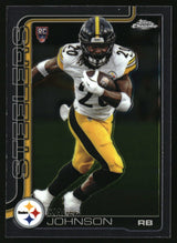 Kaleb Johnson 2025 Topps Chrome #323