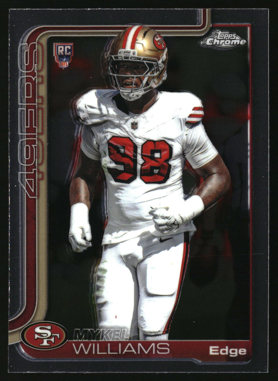 Mykel Williams 2025 Topps Chrome #352