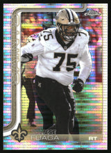 Taliese Fuaga 2025 Topps Chrome Pulsar Refractor #219