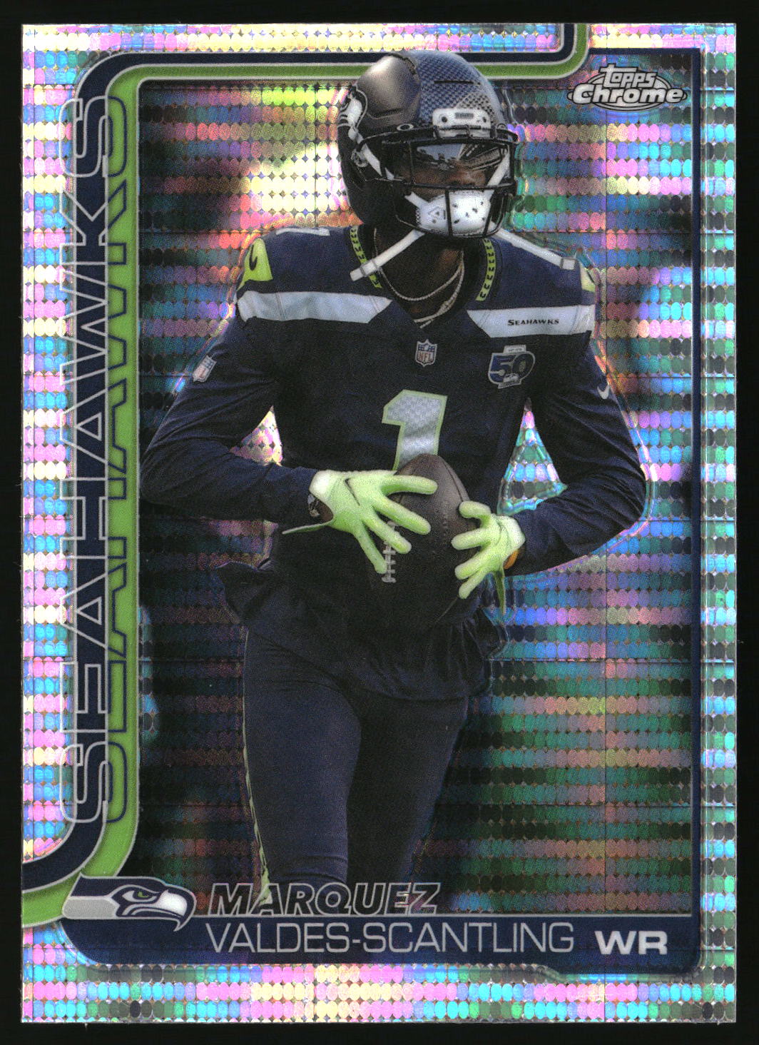 Marquez Valdes-Scantling 2025 Topps Chrome Pulsar Refractor #272