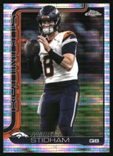 Jarrett Stidham 2025 Topps Chrome Pulsar Refractor #89