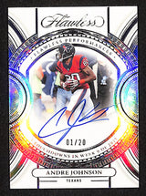 Andre Johnson 2023 Panini Flawless Performances /20 #FP-AJO