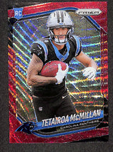 Tetairoa McMillan 2025 Panini Prizm Red Wave #311 #/149