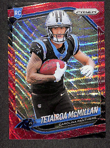 Tetairoa McMillan 2025 Panini Prizm Red Wave #311 #/149