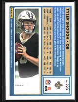 Tyler Shough 2025 Donruss Optic Purple Scope #223