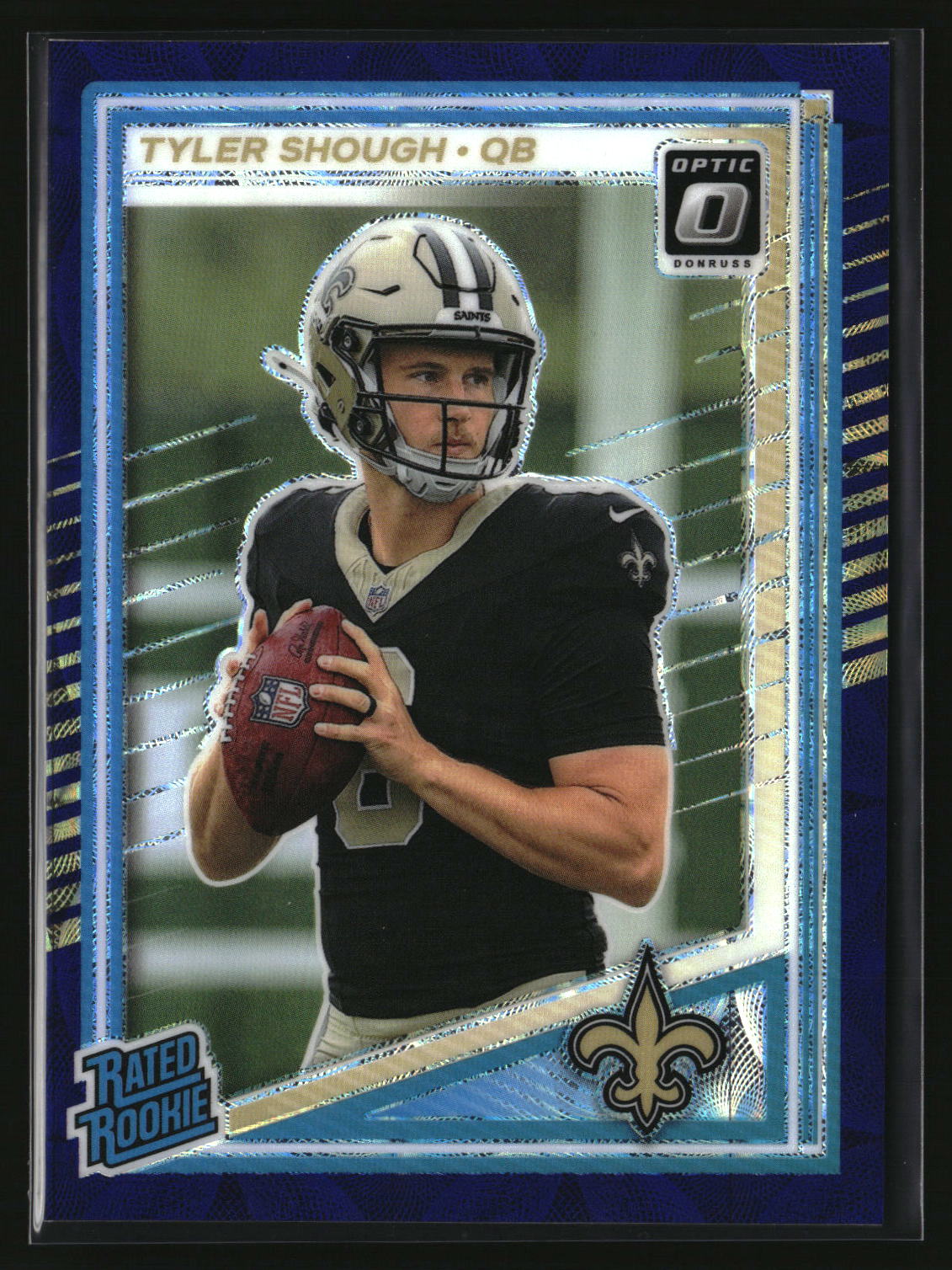 Tyler Shough 2025 Donruss Optic Purple Scope #223