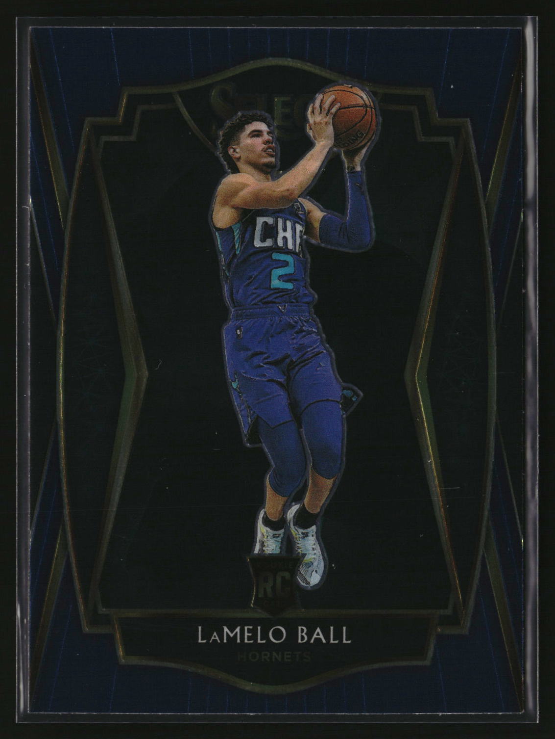 LaMelo Ball 2020-21 Panini Select Blue #183