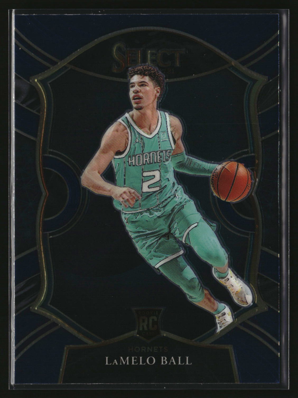 LaMelo Ball 2020-21 Panini Select Blue #63