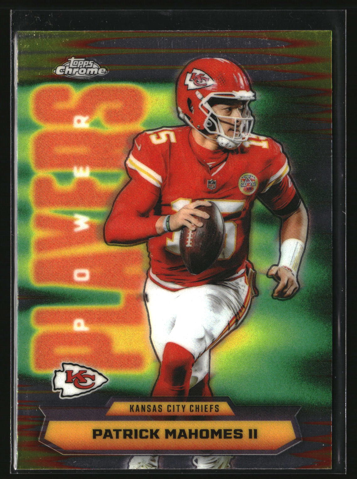 Patrick Mahomes II 2025 Topps Chrome Power Players #PP-6