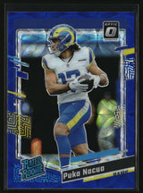 Puka Nacua 2023 Donruss Optic Blue Scope #238