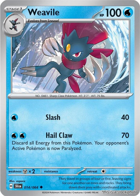 Weavile - 014/064 - [SFA - SV: Shrouded Fable]