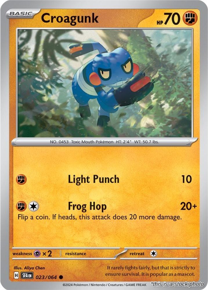 Croagunk - 023/064 - [SFA - SV: Shrouded Fable]
