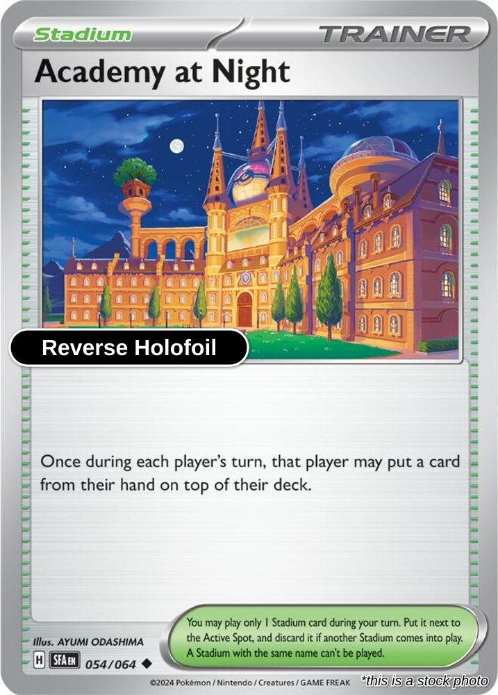 Academy at Night - 054/064 - [SFA - SV: Shrouded Fable] - Reverse Holofoil
