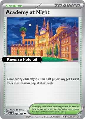 Academy at Night - 054/064 - [SFA - SV: Shrouded Fable] - Reverse Holofoil