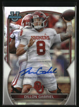 Dillon Gabriel 2022 Bowman U Chrome Prospect Autographs Refractor #12 #/499