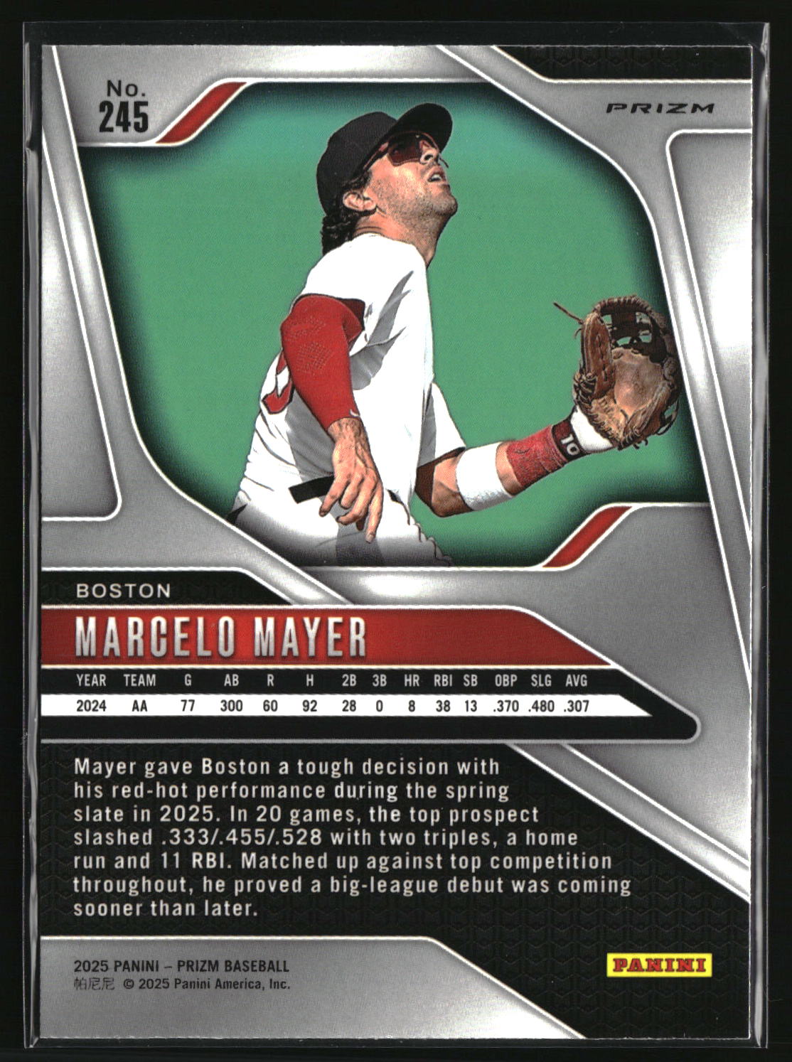 Marcelo Mayer 2025 Panini Prizm Glitter Prizms #245