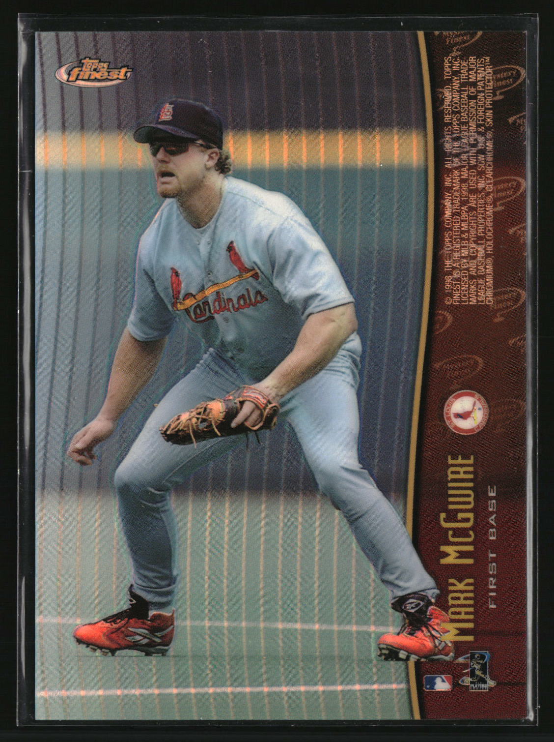 Frank Thomas / Mark McGwire 1998 Finest Mystery Finest (Series One) #M3