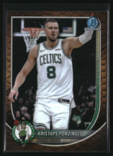 Kristaps Porzingis 2025-26 Bowman Chrome Reptilian Refractor #BCV-148