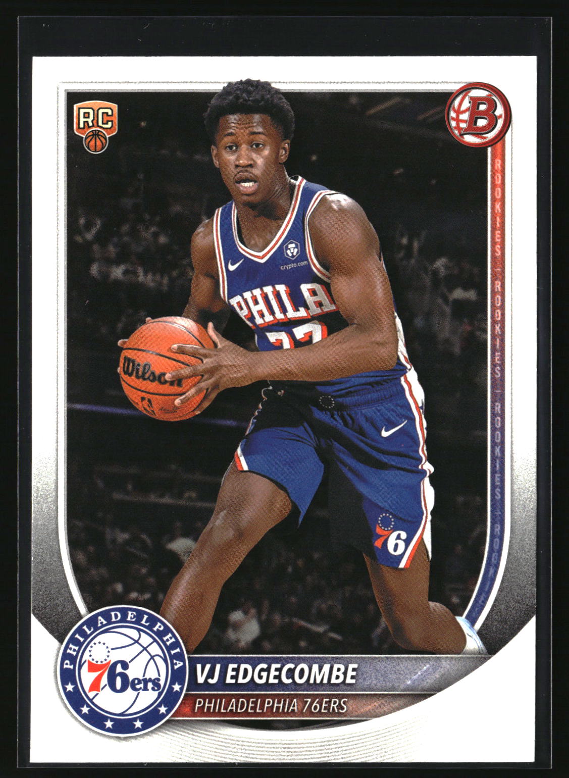 VJ Edgecombe 2025-26 Bowman #3