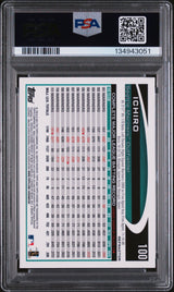 Ichiro Suzuki 2012 Topps Chrome X-Fractors #100 PSA 10