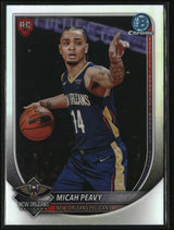 Micah Peavy 2025-26 Bowman Chrome Rookie Red RC Logo #BRR-41