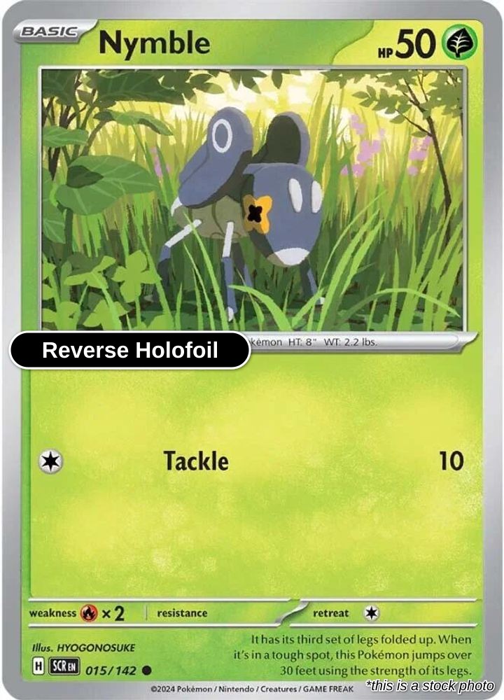 Nymble - 015/142 - [SCR - SV07: Stellar Crown] - Reverse Holofoil