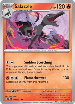 Salazzle - 024/142 - [SCR - SV07: Stellar Crown]